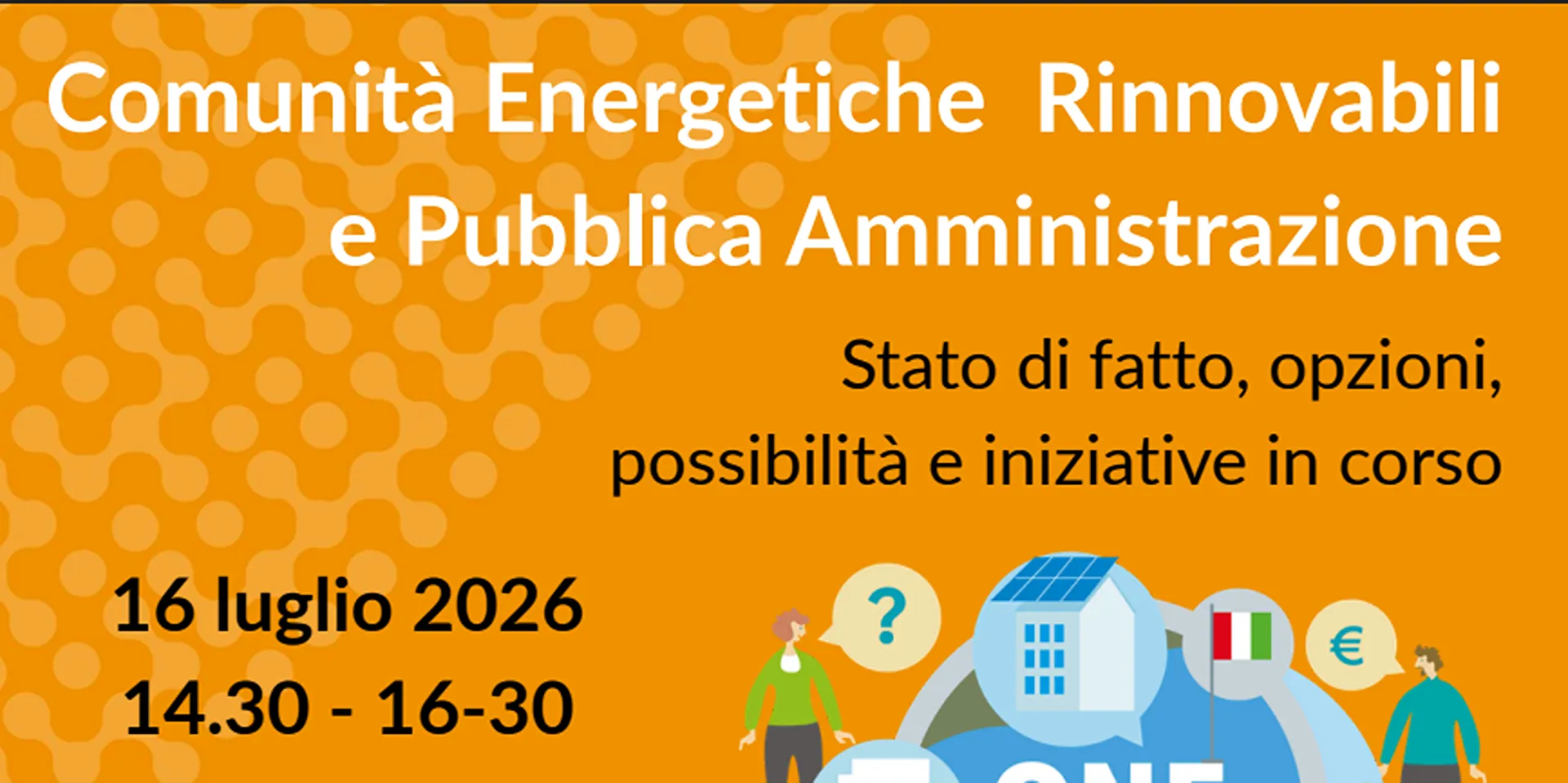 comunità energetiche webinar della regione Piemonte Comunità energetiche rinnovabili