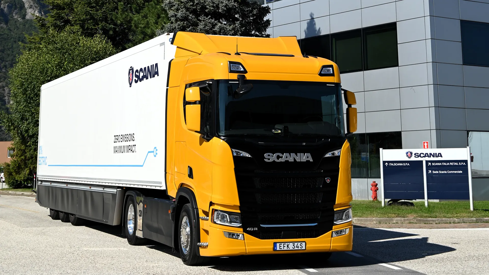 camion elettrico Scania Scania