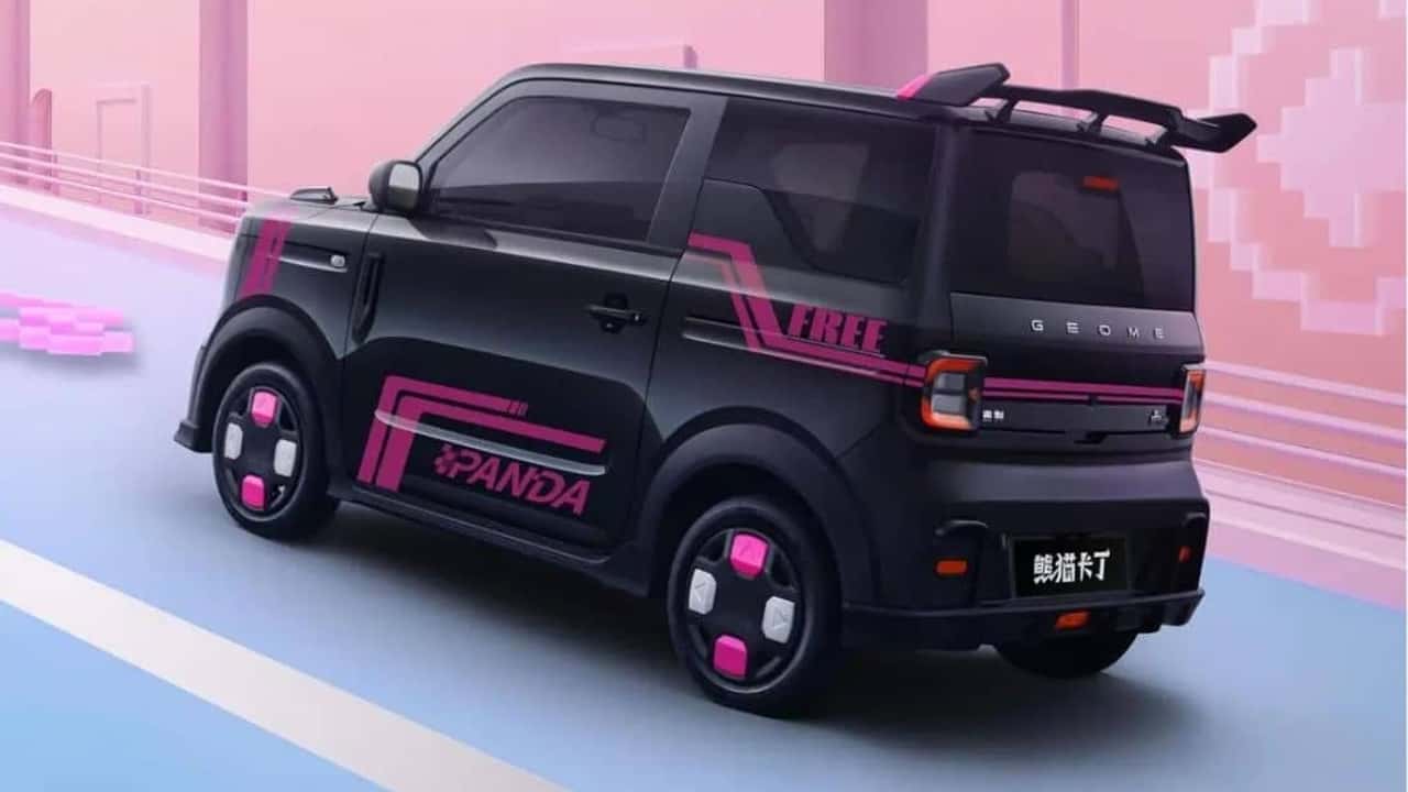 Geely Panda Mini in movimento Geely Panda Mini
