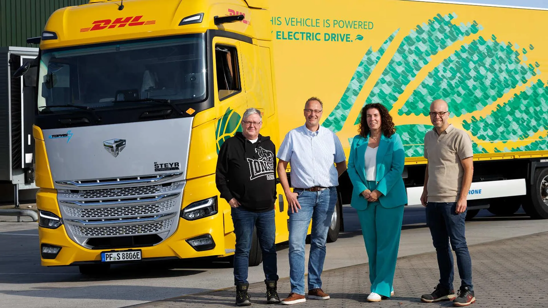 camion elettrico DHL