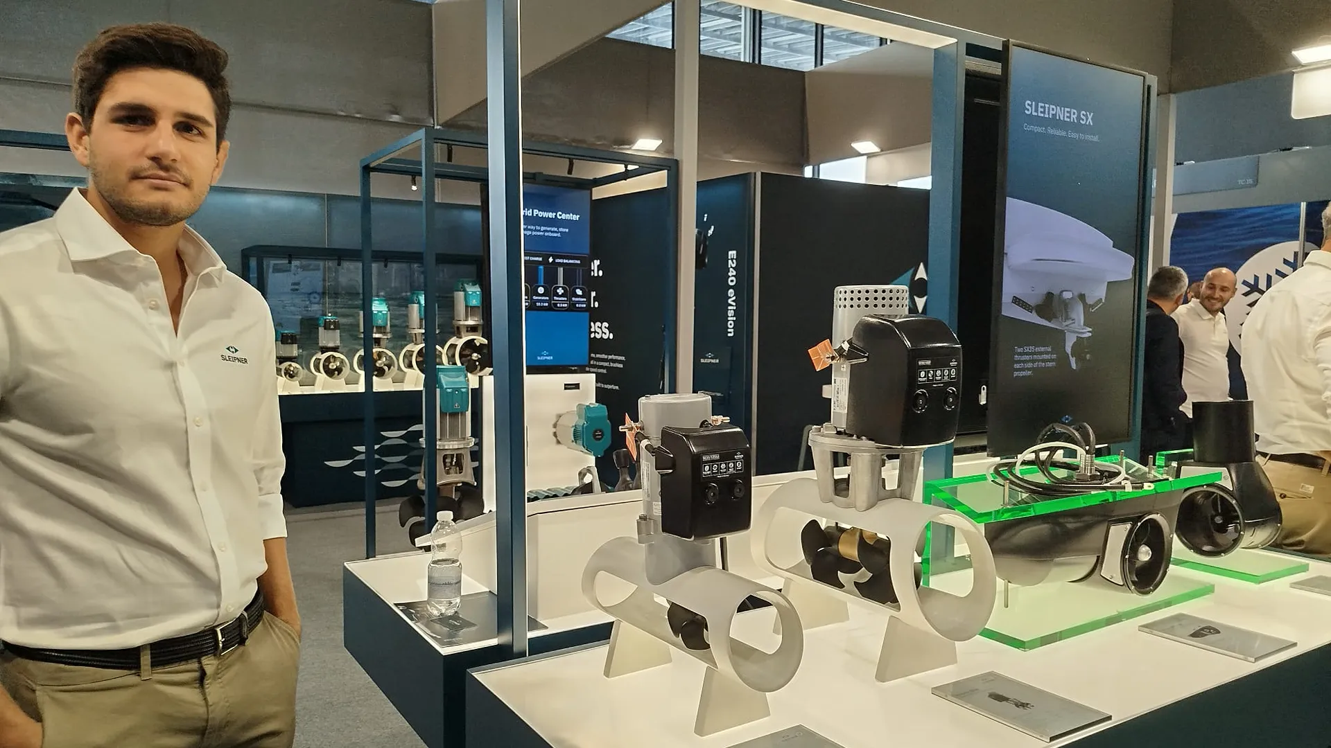 salone di Genova espositore motori elettrici Salone
