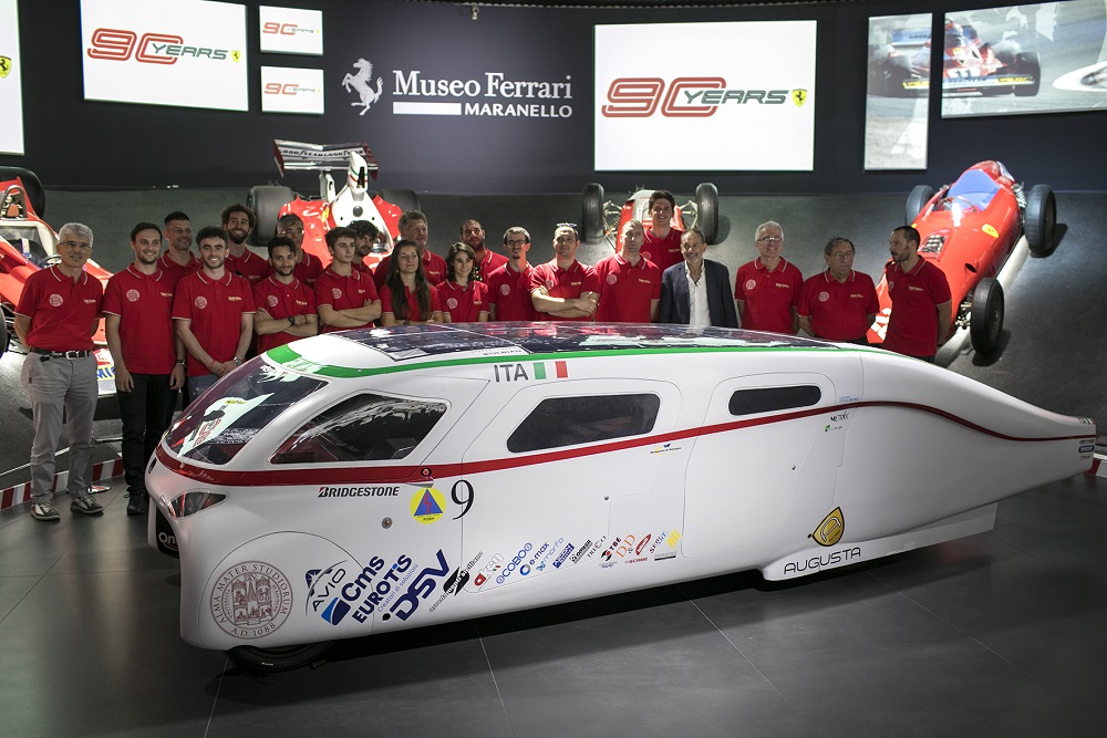 La presentazione di Onda Soalre al museo Ferrari di Maranello