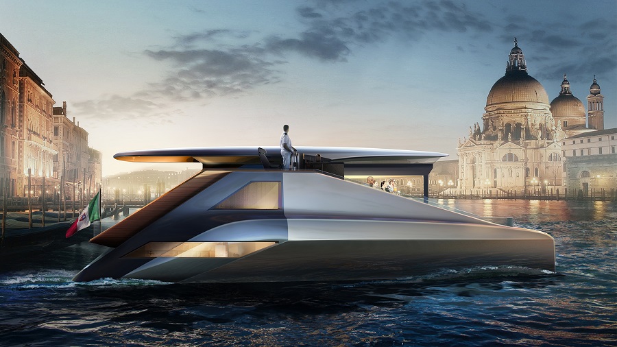 Catamarano elettrico