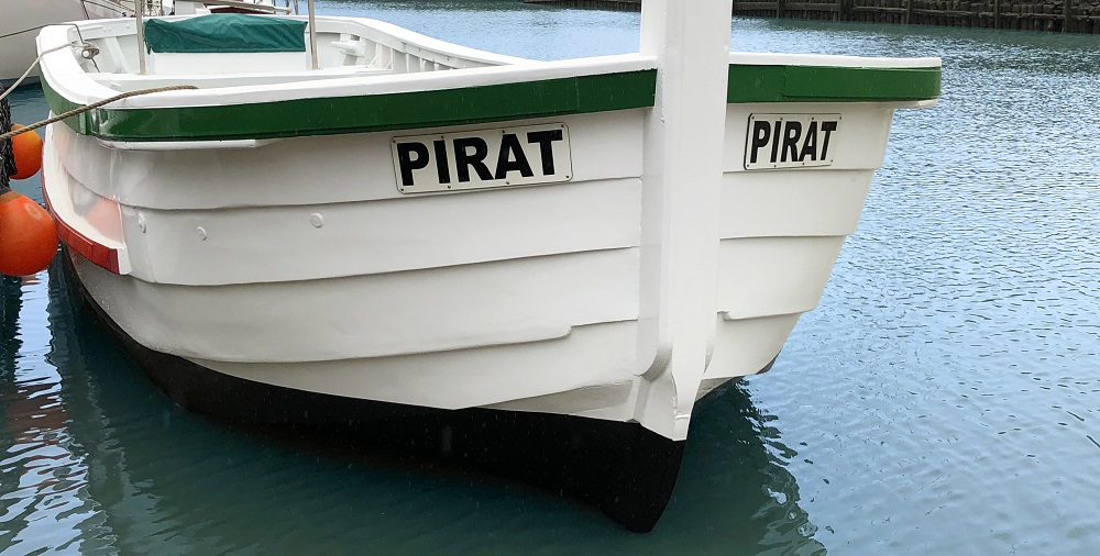 pirat la barca riconvertita