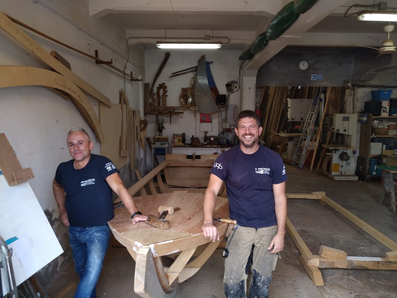 Nel cantiere Barcarizzo