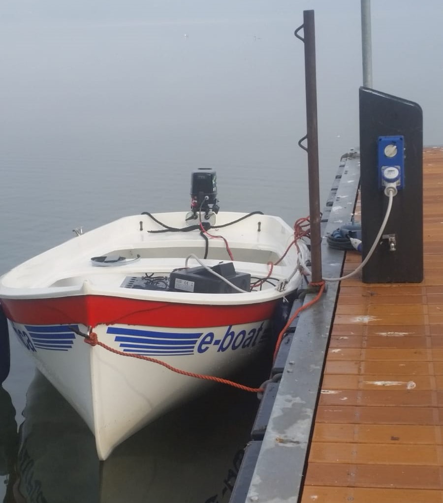 La barca per la manifestazione FAI