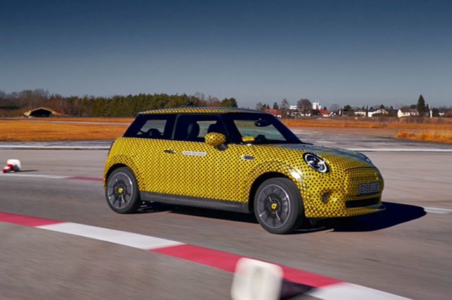 Mini Cooper elettrica.