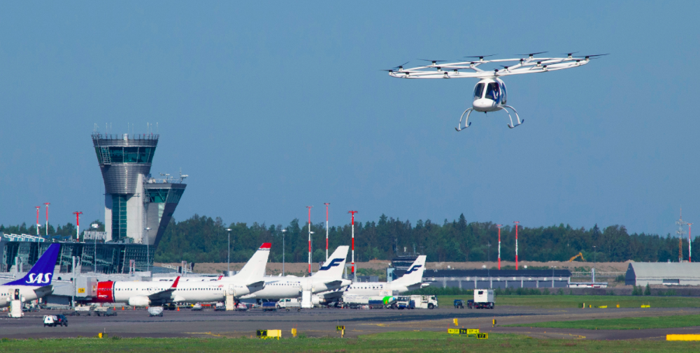 Volocopter in volo