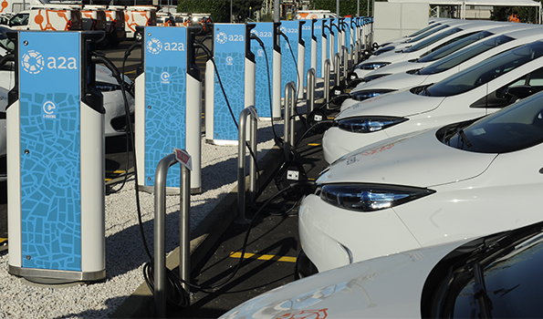 flotta elettrica a2a
