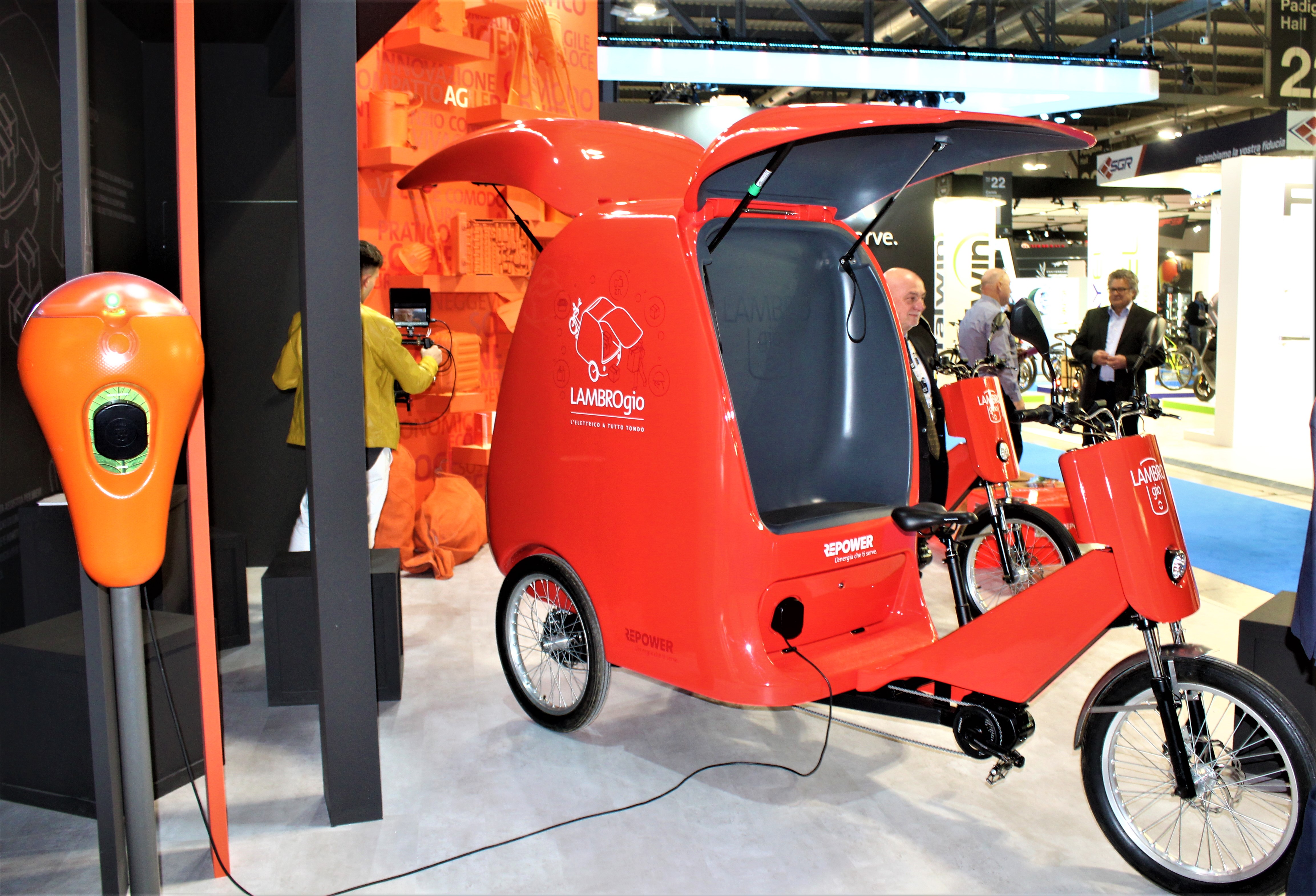 LAMBROgio e LAMBROgino, e-cargo bike griffate di Repower - Vaielettrico