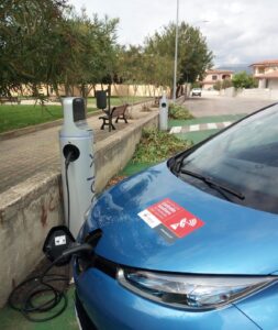 una sosta per la ricarica