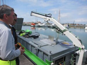 La barca elettrica a Venezia