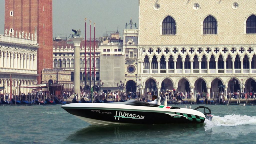 Venezia barca elettrica