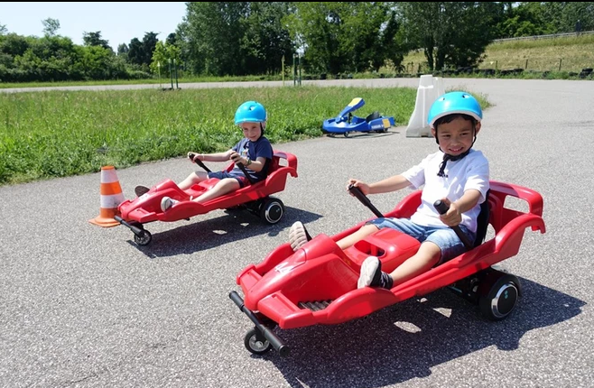 Funboard in pista