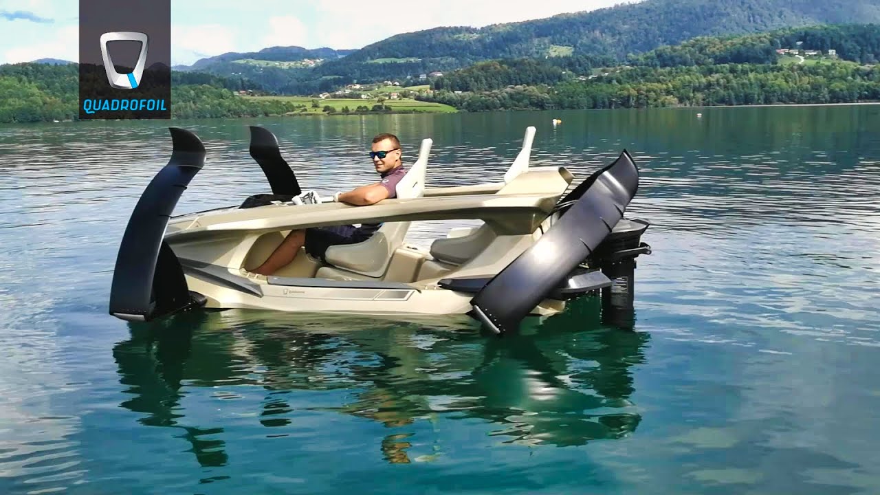 Il quadrofoil in acqua