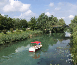 La barca elettrica di I Love Piave