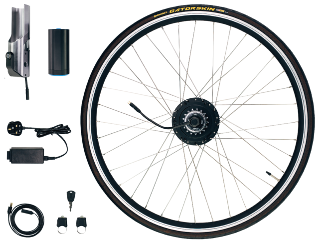 kit per far diventare la bicicletta normale e bike