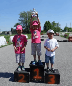 I piccoli piloti Funboard sul podio