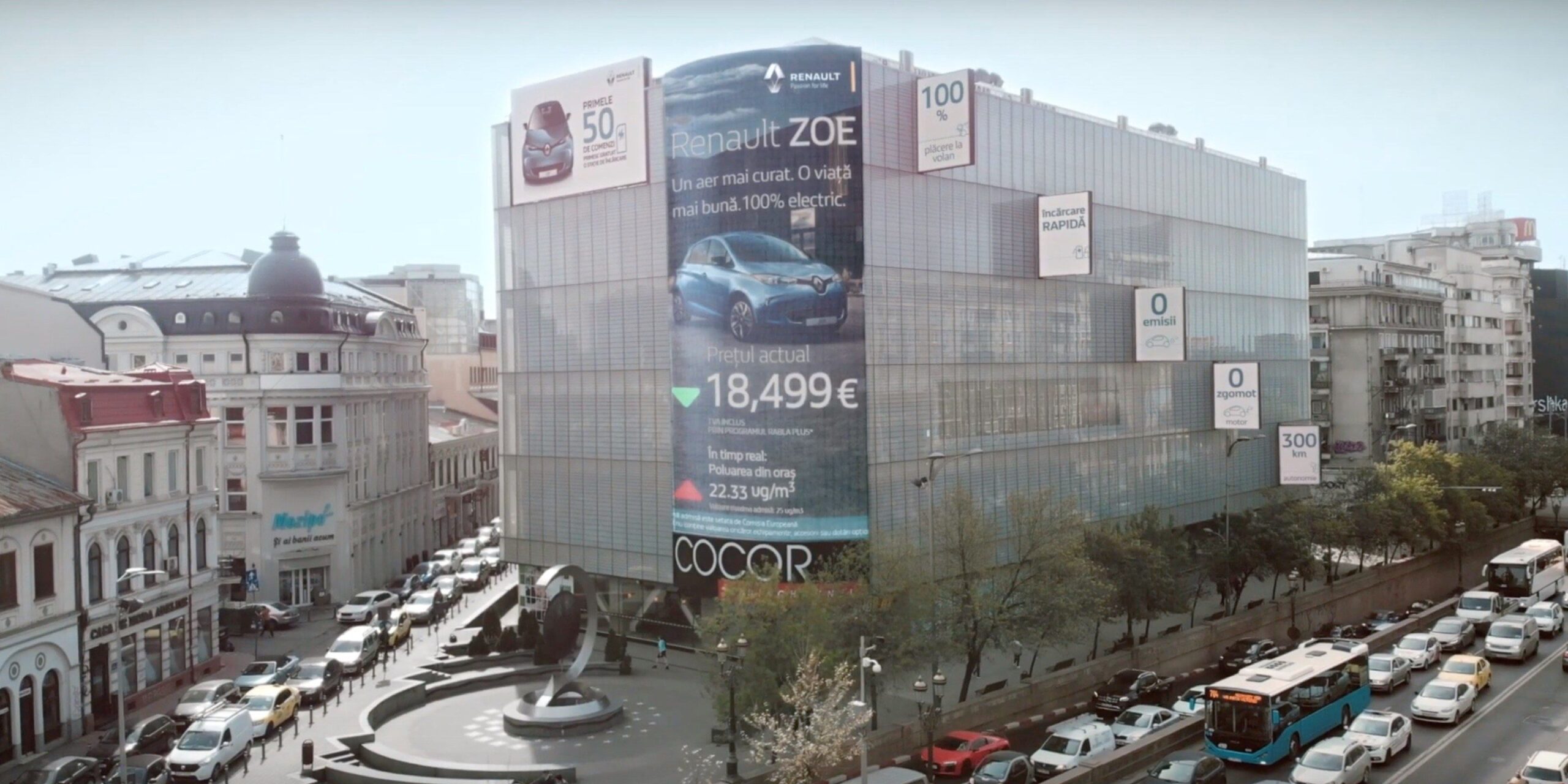 Bucarest, più l'inquinamento sale, più scende il prezzo della Zoe