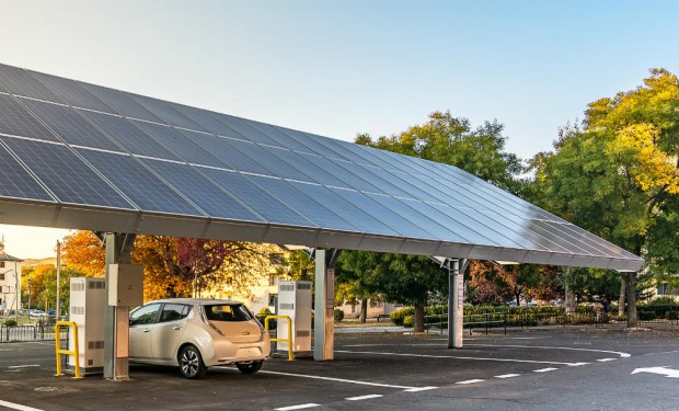 Tetto solare per auto elettrica