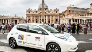Un taxi a Roma, Regione Lazio punta a ridurre le emissioni 